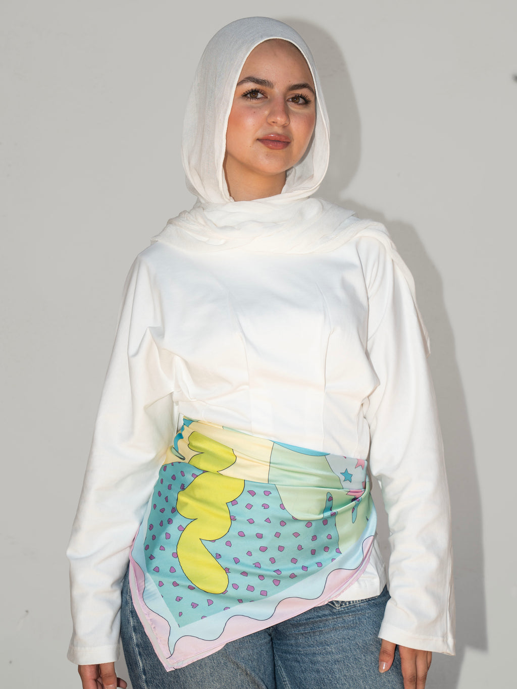 Sorbet waist scarf