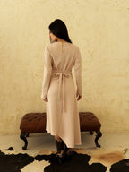 NOIR Muse Dress in beige