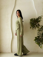Earthline Kint Set In Mint Green