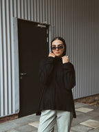 Worm Embrace Pullover In Black
